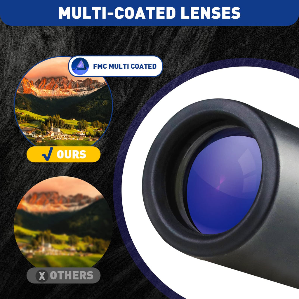 Mini Monocular Telescope – 30x25 HD Pocket-Sized for Adults & Kids