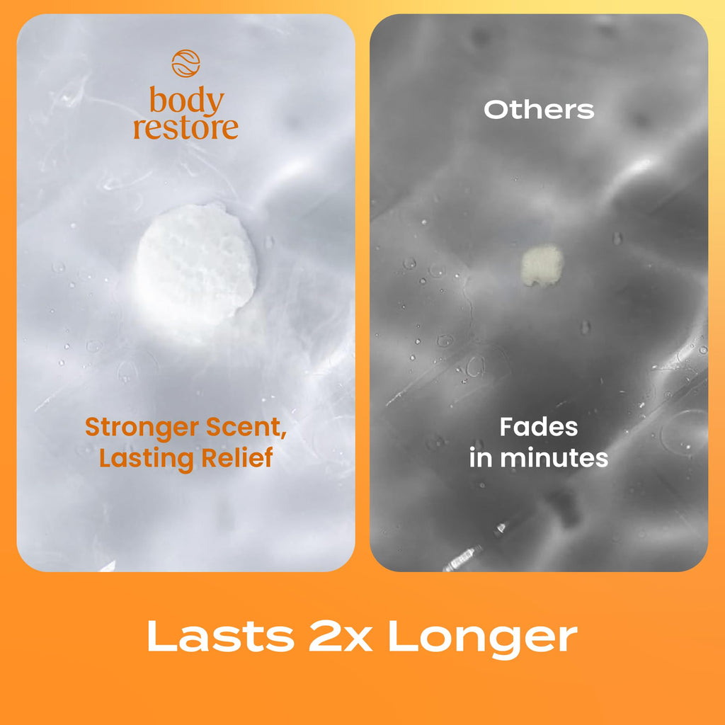 Body Restore Shower Steamers – 15 Pack Citrus Aromatherapy Self-Care Gift