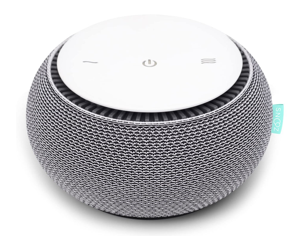 Smart White Noise Sound Machine – Portable Sleep Aid with Real Fan