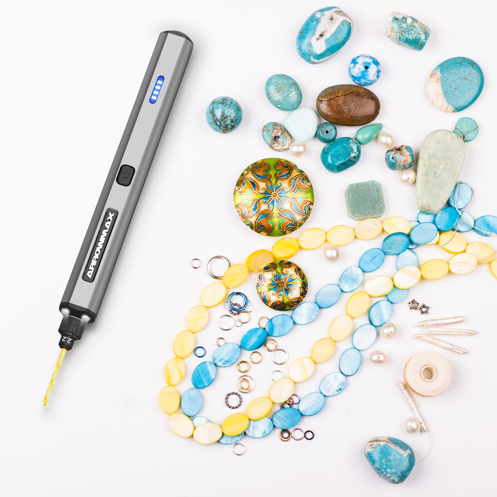 Mini Electric Drill Pen Kit – Rechargeable 13-in-1 with Bits & Case